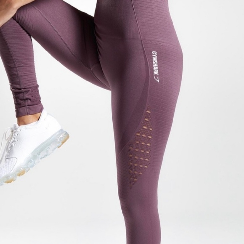 GYMSHARK mauve leggings